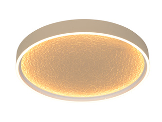 Aviano Lighting lampa sufitowa LED Bormes ściemnialna 60W 6000lm 3000K piaskowo/złota 9069-113L