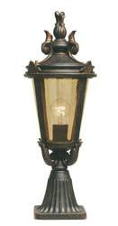 Elstead lampa stojąca zewnętrzna Baltimore E27 brązowa 56cm IP44 BT3-M