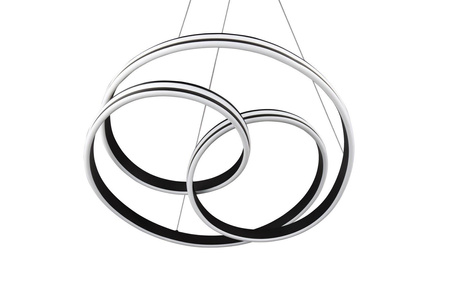 Trio lampa wisząca LED Yara 60W 7200lm 2300/3000/4000K czarna 326210132