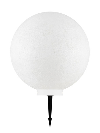 Luces Exclusivas lampa stojąca zewnętrzna LED Celendin wbijana w ziemię Ø 40 cm E27 1x12W IP65 wys. 40 cm biała LE73753