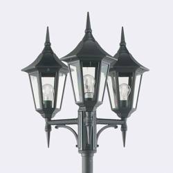 Norlys latarnia Modena E27 czarna 272cm IP54 303BL