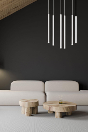 Emibig lampa wisząca Selter 4 4xG9 biała 553/4