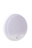 Lucide kinkiet zewnętrzny Hups LED 1x10W 3000K IP54 czujnik ruchu i zmierzchu biały 22863/10/31