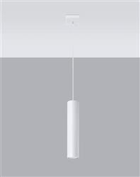 Sollux lampa wisząca Lagos 1 GU10 biała SL.0323