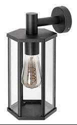 Rabalux kinkiet zewnętrzny dół Dubrovnik E27 czarny IP44 7238