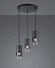 Trio lampa wisząca Robin 3xE27 czarna 310630332