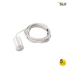 SLV lampa wisząca Fitu E27 biała 132691