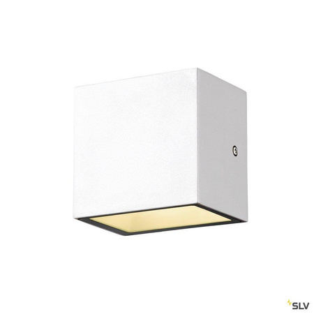 SLV kinkiet zewnętrzny LED Sitra Cube 10W 1120lm 3000K biały IP44 1002033