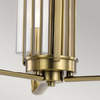 Quintiesse lampa wisząca Kimrose 3xE14 mosiężna QN-KIMROSE3-BNB