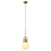 Step Into Design lampa wisząca Pearl E27 złota MP0093