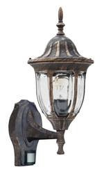 Rabalux kinkiet zewnętrzny z czujnikiem ruchu Milano E27 złoty IP43 8370