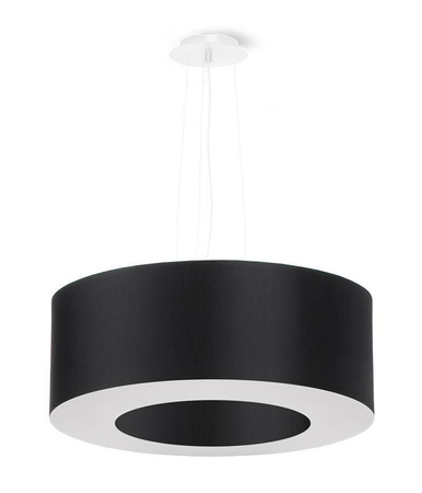 Sollux lampa wisząca Saturno 50 5xE27 czarna SL.0748