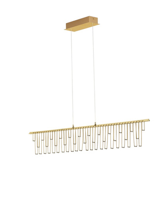 Luces Exclusivas lampa wisząca LED Huaraz ściemnialna 19W 1461lm 3000K IP20 złota LE44447