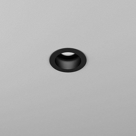 AQForm oczko stropowe LED Hollow 6W 520lm 4000K czarne Ø6,3cm 37987-M940-S1-00-12