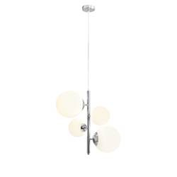 Aldex lampa wisząca Bloom 4 2xE27 + 2xE14 chrom 1091L4
