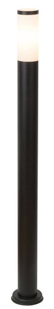 Rabalux lampa stojąca zewnętrzna Black torch E27 czarno/biała 110cm IP44 8148