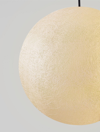 Luces Exclusivas lampa wisząca zewnętrzna LED Celendin Ø 40 cm E27 1x12W IP65 czarna LE73761