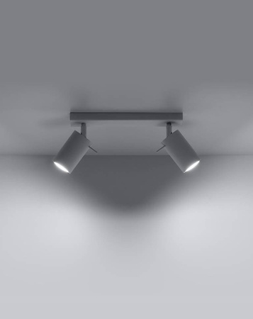 Sollux plafon (reflektorki) Ring 2 2xGU10 biały SL.0088
