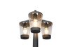 Trio lampa stojąca zewnętrzna Cavado 3xE27 antracytowa 220cm IP44 411060342