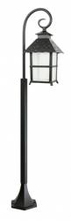Su-ma lampa stojąca zewnętrzna Cadiz E27 czarna/patyna 116cm IP43 K 5002/2/Z
