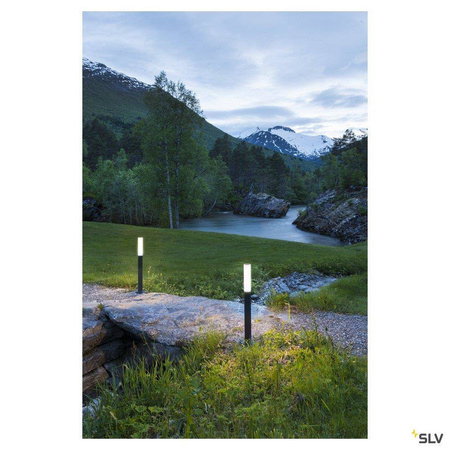 SLV lampa stojąca zewnętrzna LED Aponi 90 8W 440lm 3000K antracytowa 90cm IP65 1000682