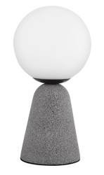 Luces Exclusivas lampka biurkowa Ibague G9 biało/betonowa LE42064