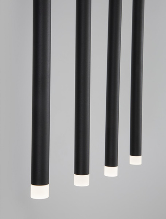 Luces Exclusivas lampa wisząca LED Torreon 21W 1581lm 3000K IP20 czarna LE43239