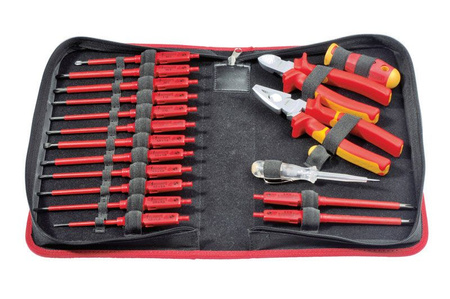 Felo zestaw 19 narzędzi E-smart w etui FL06391904