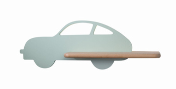 Candellux kinkiet dziecięcy LED z półką IQ Kids Car 5W 250lm 4000K miętowy 21-84804