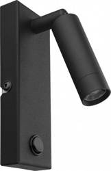 TK Lighting kinkiet LED Enzo 3W 270lm 4000K czarny 4484