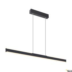 SLV lampa wisząca LED One Linear 100 Phase 24W 1250lm 2700/3000K ściemnialna czarna 1006185