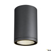 SLV plafon zewnętrzny LED Enola 36W 3500lm 3000/4000K 38° antracytowy Ø14cm IP65 1003442