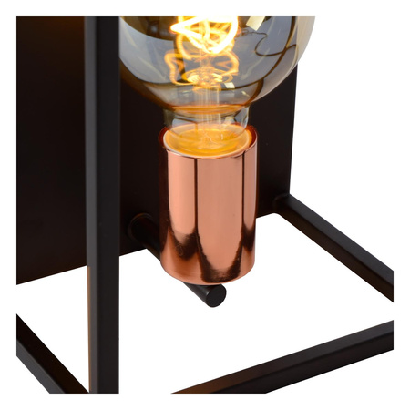 Lucide kinkiet Arthur E27 40W czarny 08224/01/30