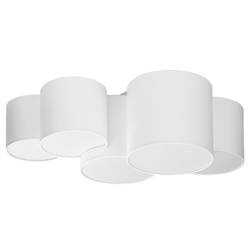 TK Lighting plafon Mona White 5xE27 biały 3443