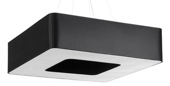Sollux lampa wisząca Urano 80 8xE27 czarno/biała SL.0828