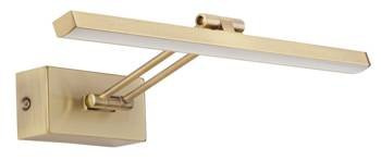 Luces Exclusivas kinkiet LED Zamora 12W 801lm 3000K mosiężny LE42215