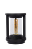 Lucide lampa stojąca zewnętrzna Cadix 22cm E27/60W czarna 15804/22/30