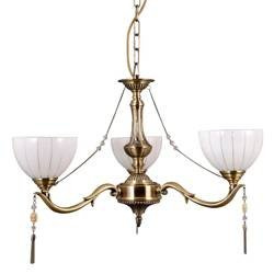 Italux żyrandol / lampa wisząca Baxio 3xE27 złota MD38445-3