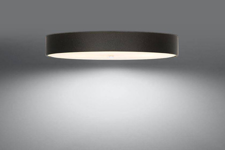 Sollux plafon Skala 100 6xE27 czarno/biały SL.0818