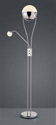 Trio lampa podłogowa LED Chris 22W 2000lm 3000K chrom 180cm 478310206