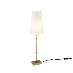 Maytoni lampka biurkowa Zaragoza E14 mosiężna H001TL-01BS