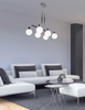 Candellux lampa wisząca Maldus 6xG9 biała/chrom 36-01481