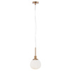 Maytoni lampa wisząca Erich E14 Ø15cm mosiężna MOD221-PL-01-G