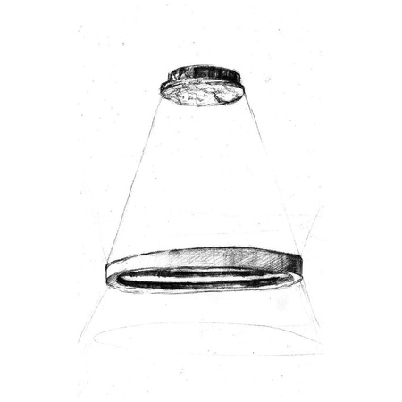 Milagro lampa wisząca LED Cassiopeia 8,5W 680lm 3000K biało/złota MZ5039