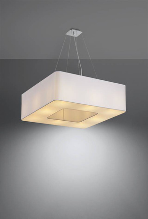 Sollux lampa wisząca Urano 60 8xE27 biała SL.0783