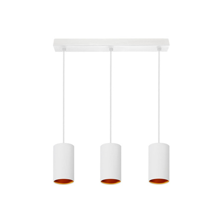 Spectrum lampa wisząca Chloe 3xGU10 biała SLIP005007