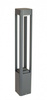 Su-ma lampa stojąca zewnętrzna Kwadrat GX53 popielata 80cm IP54 FKW-800