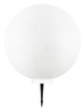 Luces Exclusivas lampa stojąca zewnętrzna LED Celendin wbijana w ziemię Ø 50 cm E27 1x12W IP65 wys. 50 cm biała LE73752