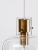 Luces Exclusivas lampa wisząca Padre Ε27 złota LE42633