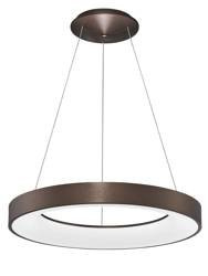 Luces Exclusivas lampa wisząca LED Tome Smart 50W 3250lm 3000K brązowa LE41518